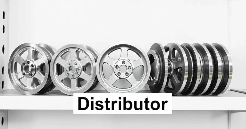 Distribuidor de polia de alumínio